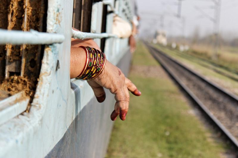 En train - Inde