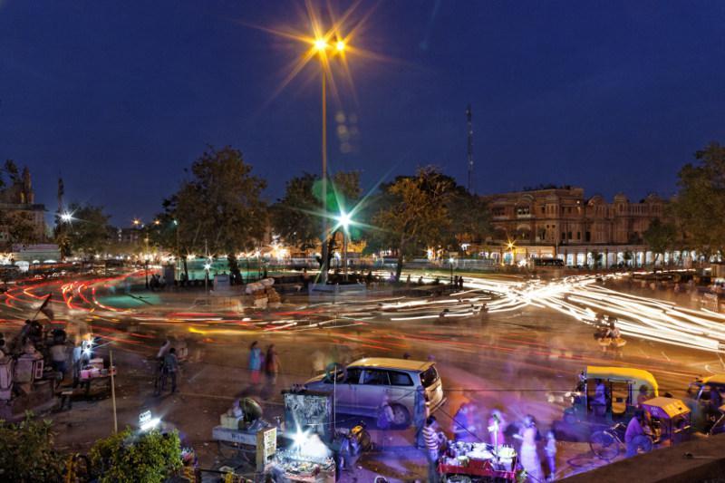 Place de nuit - Jaipur, Inde