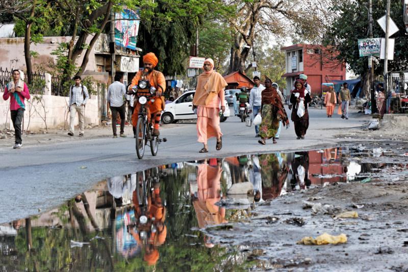 Rue en Inde