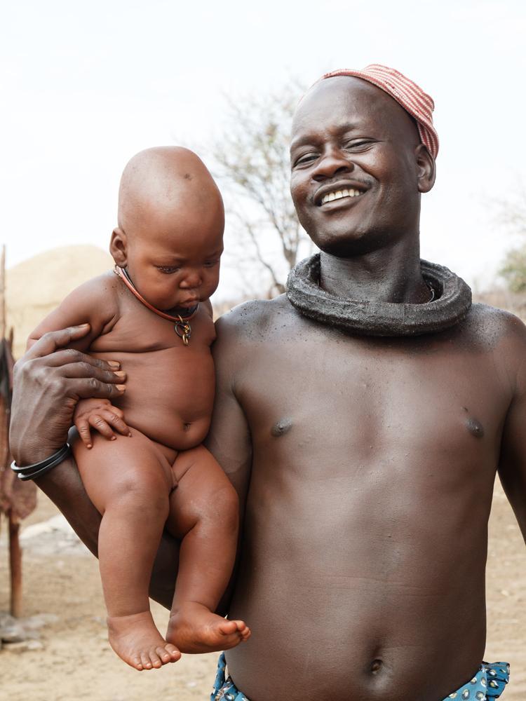 Père et fils - Namibie