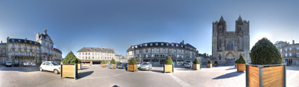 La cath&eacute;drale de Coutances (Manche)